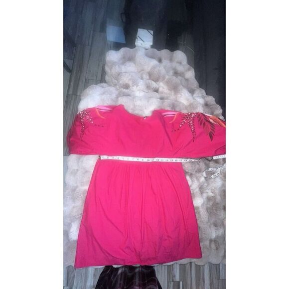 Free People Mini Obsessions Embroidered Long Sleeve Pockets X-Small - Picture 11 of 16